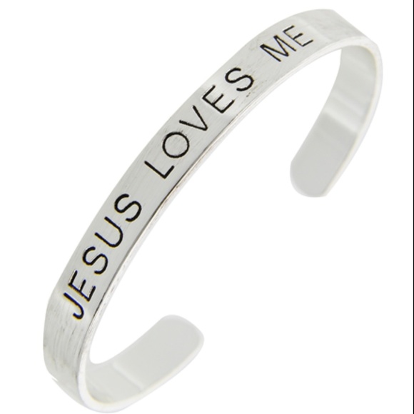 Other - 🆕🌸 JESUS LOVES ME KIDS CUFF BRACELET